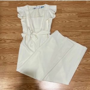 Antonio Melani White Jumpsuit - New